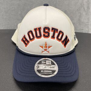 New Era Houston Astros MLB 9Forty M-Crown Snapback Rope Hat
